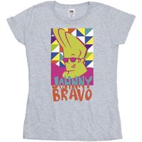 johnny bravo camiseta manga larga bi24887 para mujer