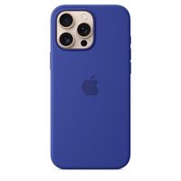 apple funda de silicona con magsafe azul ultramar para iphone 16 pro max