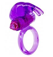 anillo vibrador cocking ultra suave morado