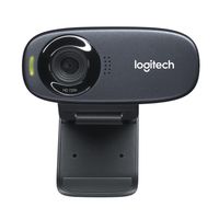 logitech c310 webcam hd 1 mp4usb hangouts webex negra