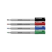 ikon ohp pen non-permanent fine point assorted 4 pack 7421wlt4