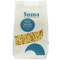 suma organic white macaroni pasta - 500g