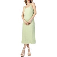 calvin klein jeans vestido glazed fabric maxi d j20j218341 para mujer