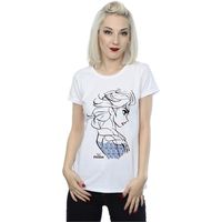 disney camiseta manga larga frozen para mujer