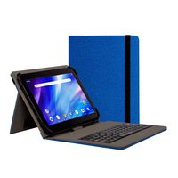 nilox nxkb01 funda con teclado usb azul para tablets hasta 105