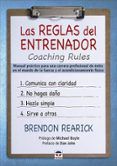 las reglas del entrenador coaching rules