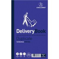 challenge carbonless duplicate delivery book 100 sets 5 pack