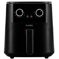 flama 646fl freidora de aire 42l 1400w negro