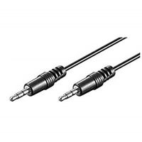 cable audio ewent jack 35 macho macho 15 metros negro