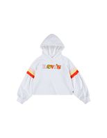 sudadera levis full sleeve high rise girl white