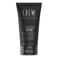 precision shave gel 150 ml - american crew - gel transparente y sin espuma para un afeitado de alta precision