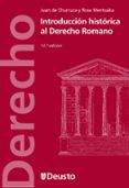 introduccion historica al derecho romano