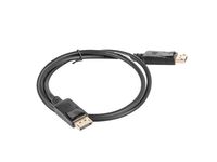 cable displayport lanberg macho macho 4k 1m negro