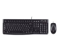 teclado  mouse raton logitech desktop mk120 usb italiano