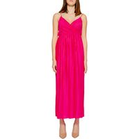 only vestido largo onlelema sl maxi vestido cruzado forro jrs para mujer