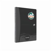 oxford oceanis wirebound notebook ruled a4 black 400180067