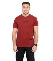 armani ea7 - camiseta burdeos para hombre l burdeo