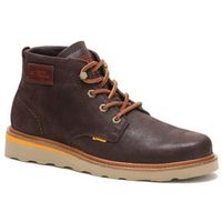 caterpillar botines jackson mid m black coffee para hombre