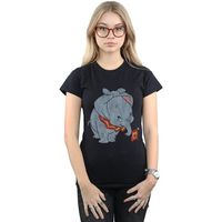 disney camiseta manga larga tied up ears para mujer