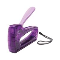 rapesco z-duo t staple tacker purple 0956