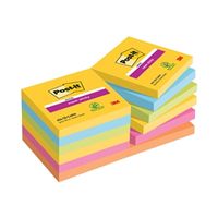 post-it notes super sticky 76 x 76mm rio 12 pack