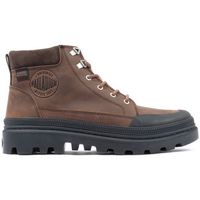 palladium botas pallatrooper cuff - bison para hombre