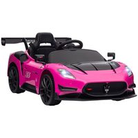 aiyaplay coche electrico para ninos de 3 anos maserati gt2 rosa