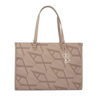 armani exchange bolsos mujer - beige talla os