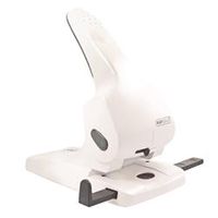 rapesco zero-65 heavy duty hole punch white