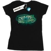 disney camiseta manga larga criminal mastermind para mujer