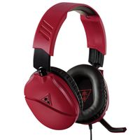 turtle beach recon 70 auriculares gaming multiplataforma rojonegro