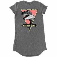 jurassic park camiseta manga larga clever girl para mujer