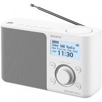 sony xdr-s61d radio digital dabfm blanca