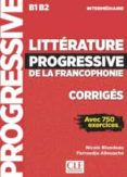 litterature progressive de la francophonie niveau intermediaire b1b2