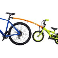 etc towbuddy child bike towbar - naranja - 32kg max load naranja