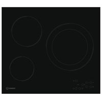 indesit ri 360 c es placa vitroceramica 3 zonas negra