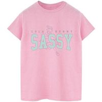 dessins animes camiseta manga larga sassy para mujer