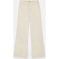 dickies pantalones w wide leg pant dk0a4yse-f90 whitecap gray para mujer