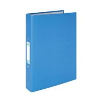 elba 25mm ring binder paper over board a4 blue 10 pack 400033496