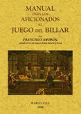 manual para los aficionados al juego de billar ed facsimil