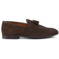 duca di morrone zapatos ascanio - suede brown para hombre