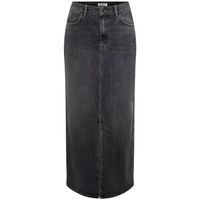 only falda noos cilla long skirt - washed black para mujer