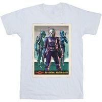 disney camiseta manga larga the mandalorian para hombre