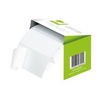 q-connect address label roll repositionable self adhesive - kf26092