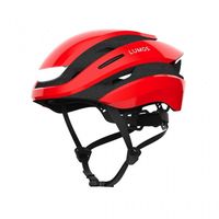 lumos ultra casco inteligente rojo m-l