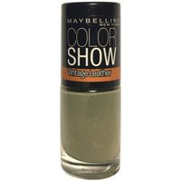 maybelline new york esmalte para unas colorshow vintage leather nail polish - 208 sage staple para mujer