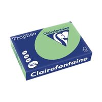 trophee card a4 160gm natural green 250 pack 1120c