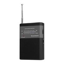 radio portatil - sunstech rps42 negro