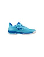 zapatillas de padel mizuno wave exceed light 2 ac mujer azul clar