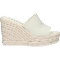 calvin klein jeans alpargatas yw0yw01356 slide wedge rope para mujer